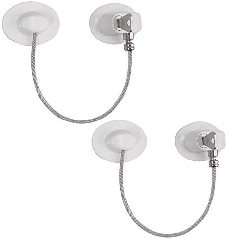 KAMTOP Fridge Locks 2PCS Freezer Locks 18cm/ 7inch 304