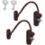 Kamtop Window Restrictor Locks 2 Packs Security Cable