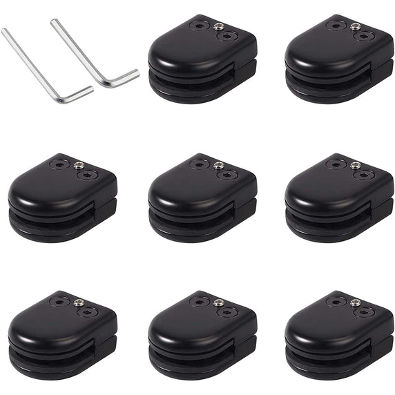 Kamtop 8 PCS 6-8mm Stainless Steel 304 Glass Clamps