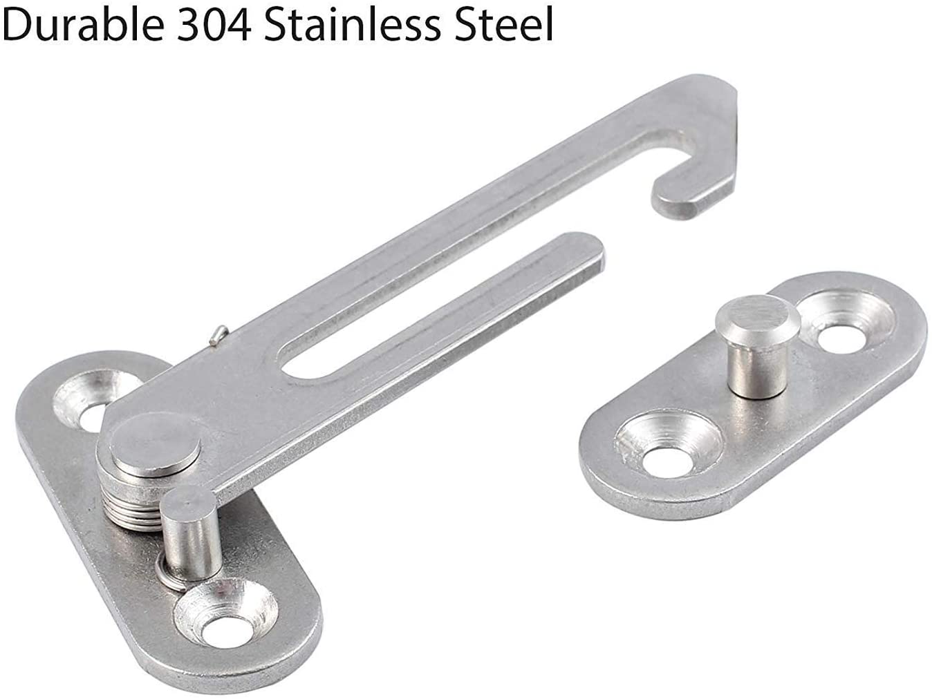 Kamtop 4 PCS Stainless Steel Window Locks