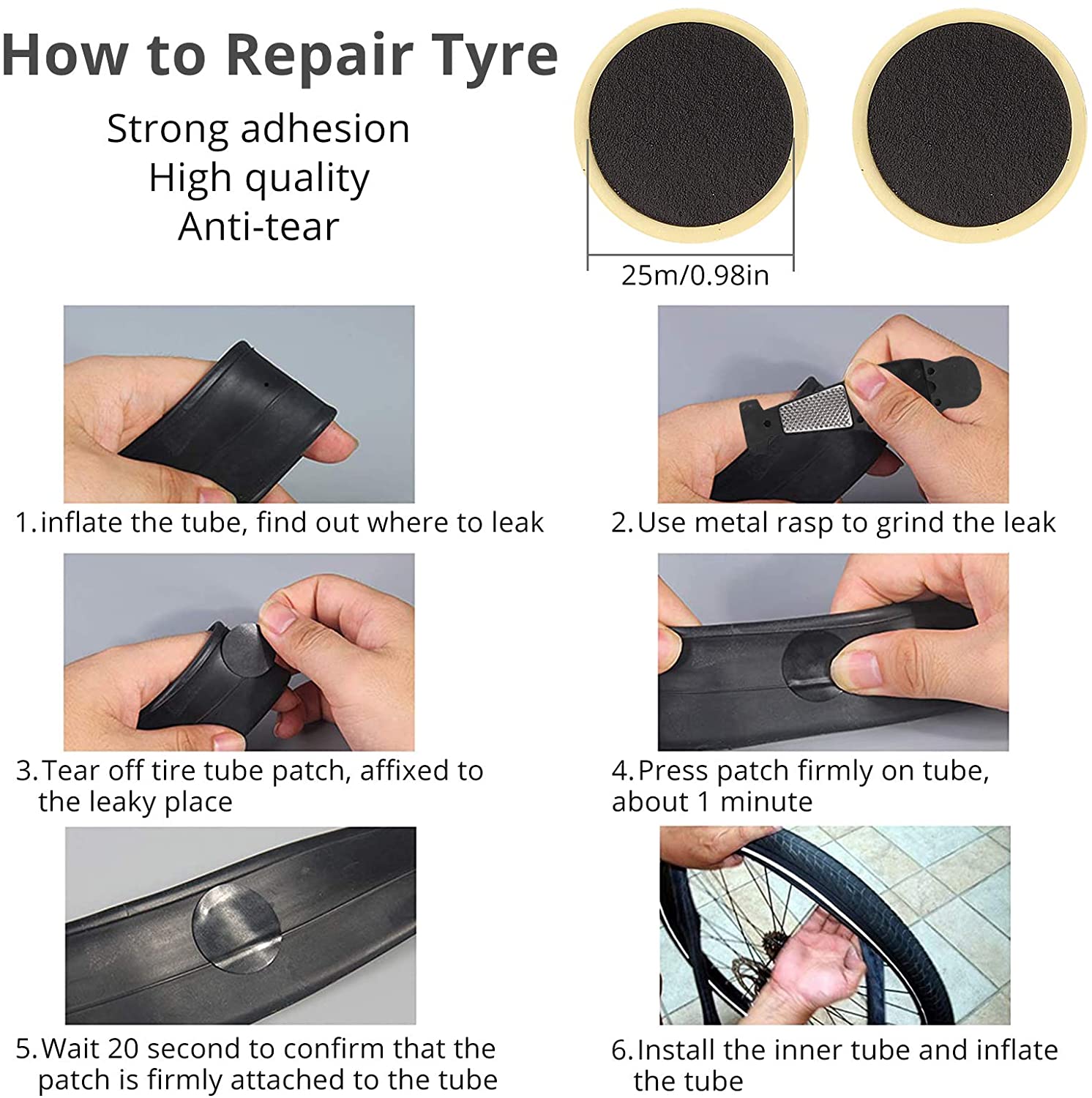 Kamtop 27 Packs Multifunction Bike Repair Tool Kits