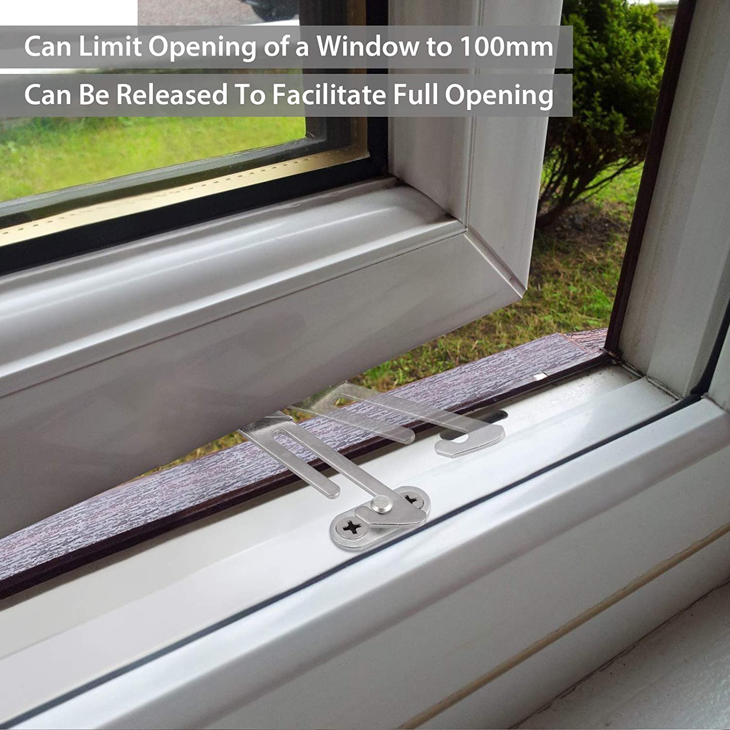 KAMTOP 4PCS UPVC Window Restrictor Locks