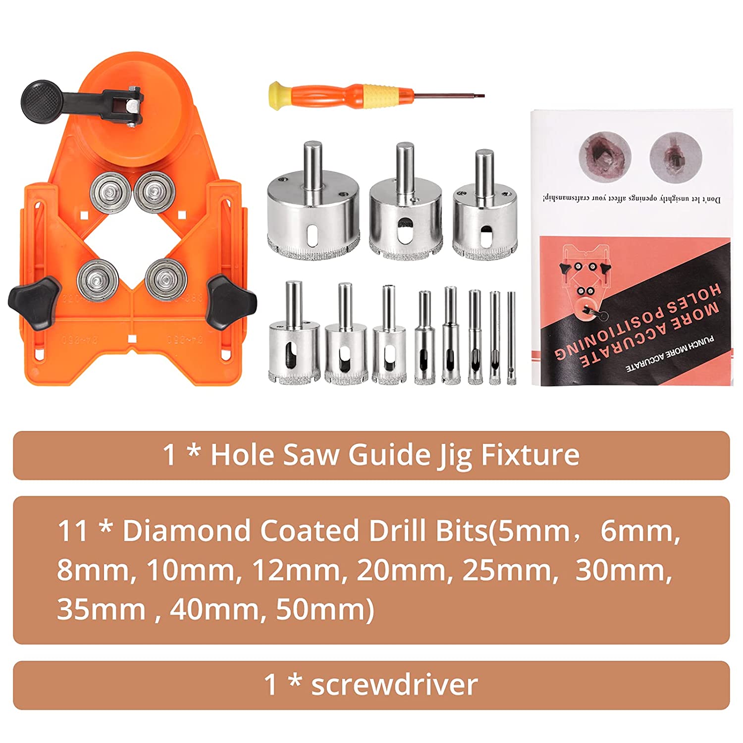 Kamtop Tile Hole Locator Saw Kit