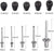 Kamtop 10 Inch Hand Rivet Gun 5 in 1 Hand Riveter Set