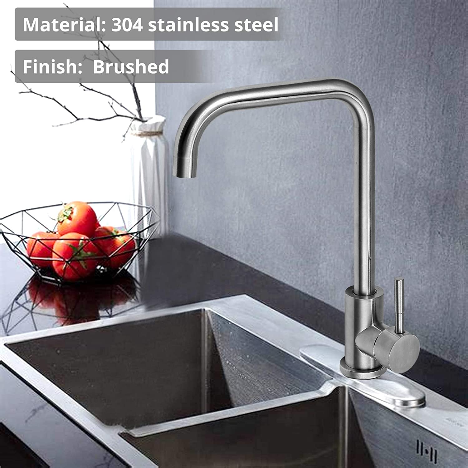 Kamtop 360° Swivel Kitchen Sink Taps