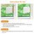 Kamtop 6PCS Sliding Door Lock Baby Safety Slide Green Window Locks