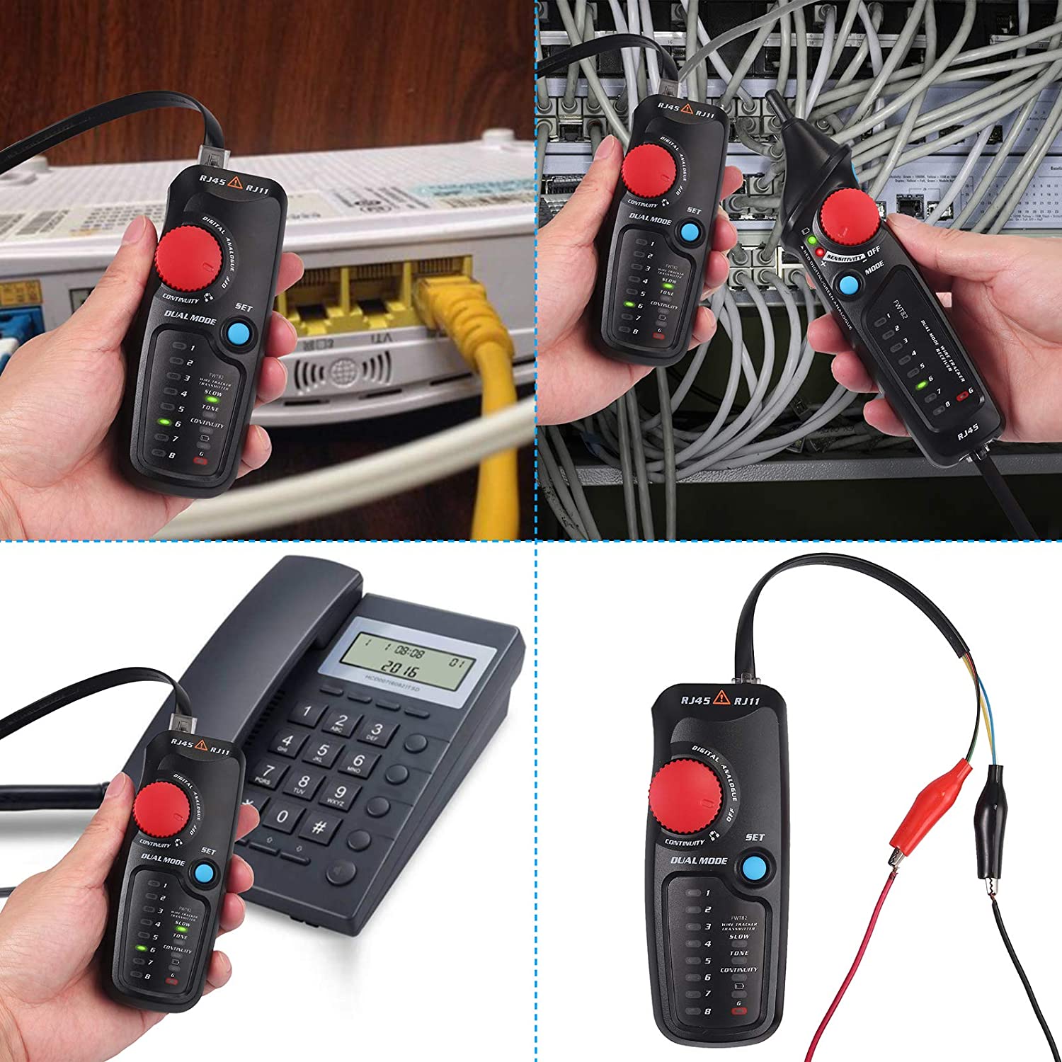 Kamtop Network Tester Dual Mode Cable Tracer